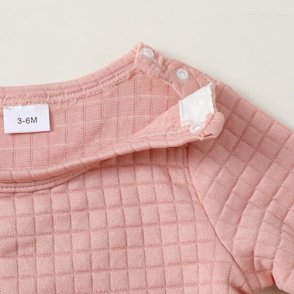 Adorable Newborn Baby Girl Clothes Set - Cotton Warm Sweatshirt & Pants 3-6M - Picture 4 of 6